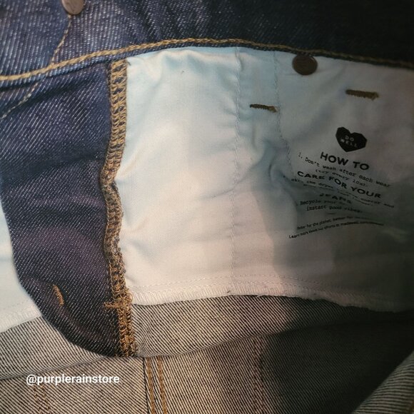 Madewell Jeans Size 28 Skinny 9" Woodland Wash MA938 Tummy Control Stretch - Picture 4 of 12